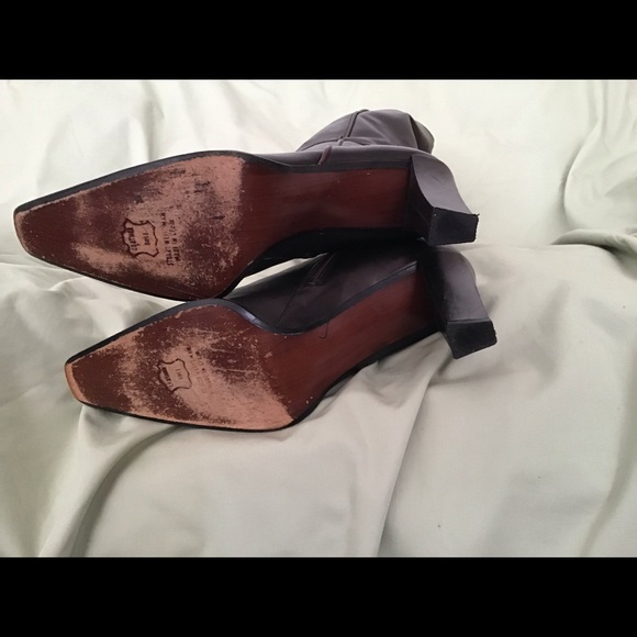 Stuart Weitzman Heeled bronze boot - Picture 4 of 5